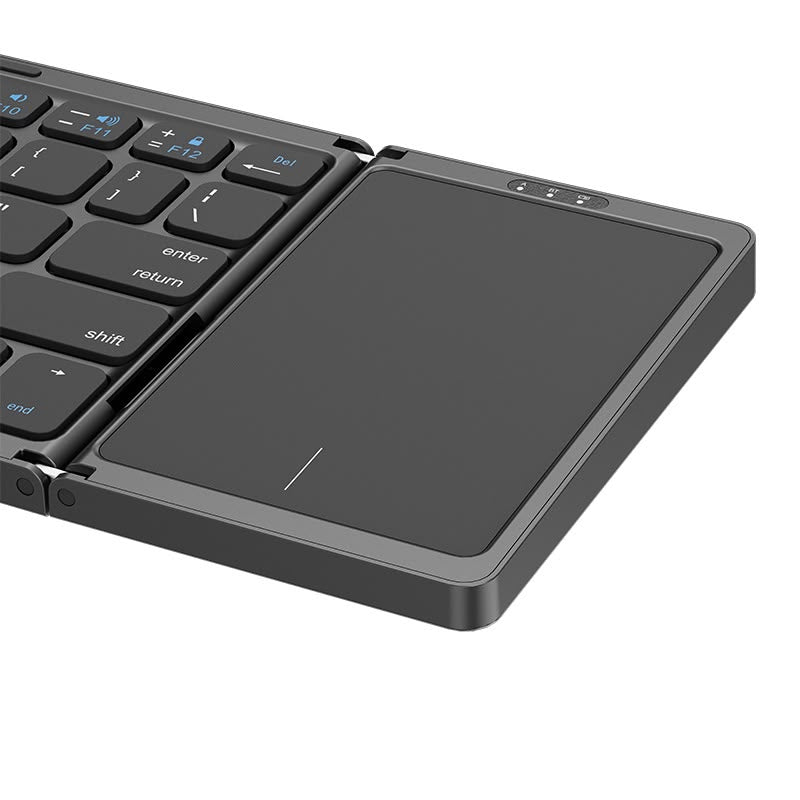 Foldable Bluetooth Keyboard with Touchpad