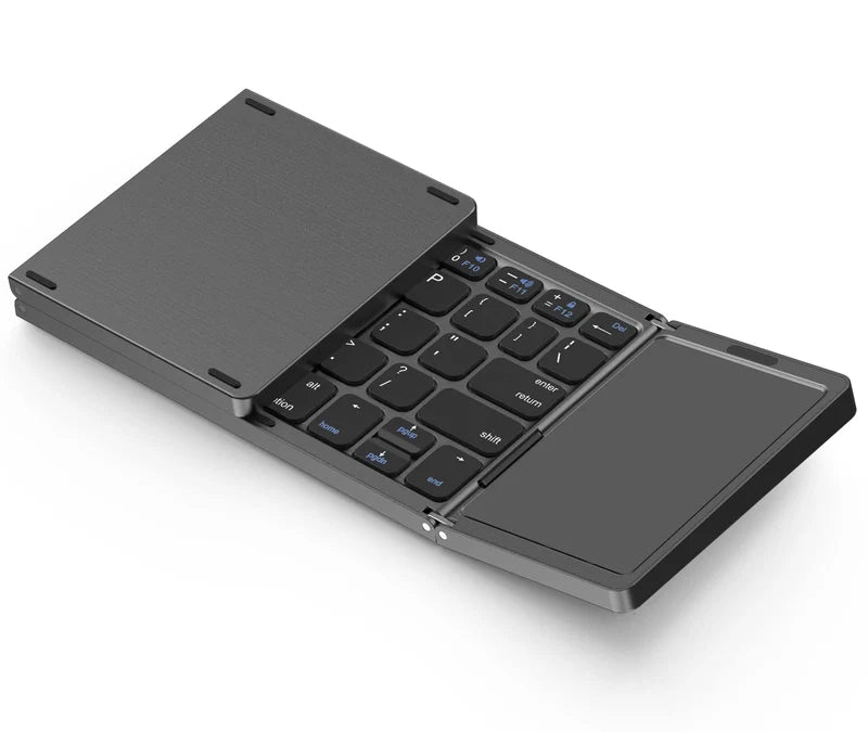 Foldable Bluetooth Keyboard with Touchpad